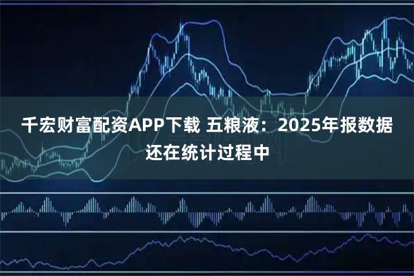 千宏财富配资APP下载 五粮液：2025年报数据还在统计过程中